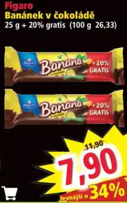 Norma Figaro Banánek v čokoládě nabídka