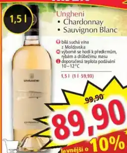 Norma Ungheni Chardonnay Sauvignon Blanc nabídka