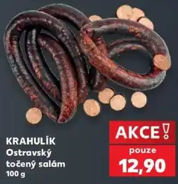 Kaufland Krahlík ostravský točený salám nabídka