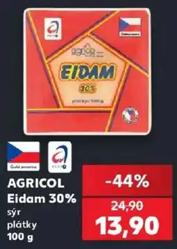 Kaufland Agricol eidam 30% nabídka