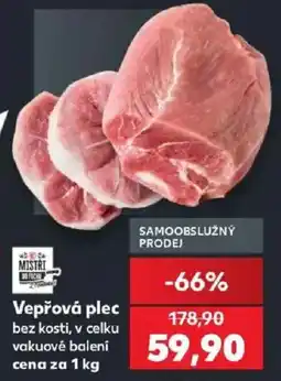 Kaufland Vepřová plec nabídka