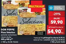 Kaufland Don Peppe pizza selection sýrová variace nabídka