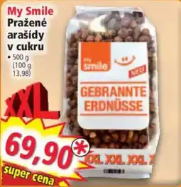Norma My Smile Pražené arašídy v cukru nabídka