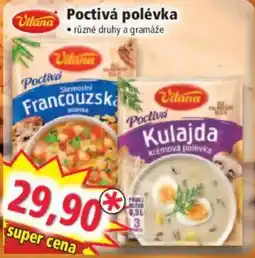 Norma Vitana poctivá polévka nabídka