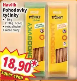 Norma Havlik tyčinky nabídka