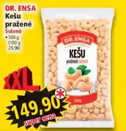Norma Dr. Ensa kešu pražené solené nabídka