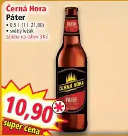 Norma Černá Hora Páter nabídka