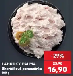 Kaufland Lahůdky Palma Uheráčková pomazánka nabídka
