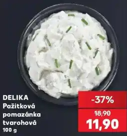 Kaufland Delika pažitková pomazánka tvarohová nabídka