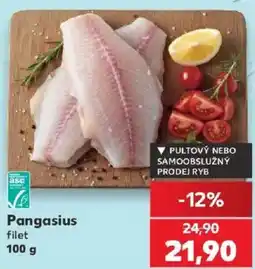 Kaufland Pangasius filet nabídka