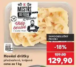 Kaufland Mistři hovězí drštky nabídka