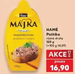 Kaufland Hamé paštika nabídka