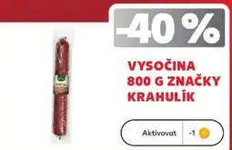 Kaufland Krahulík vysočina nabídka
