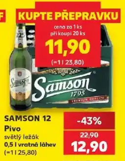 Kaufland Samson 12 nabídka