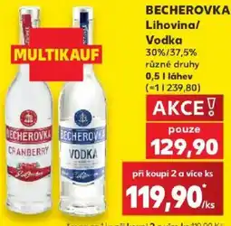 Kaufland Becherovka nabídka