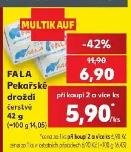 Kaufland Fala pekařské droždí nabídka