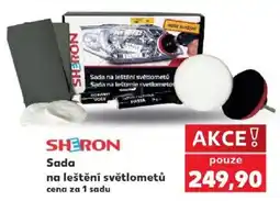 Kaufland Sheron sada na leštění světlometů nabídka