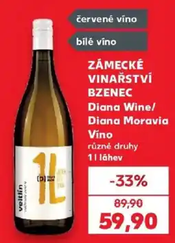 Kaufland Diana Wine Diana Moravia Vino nabídka