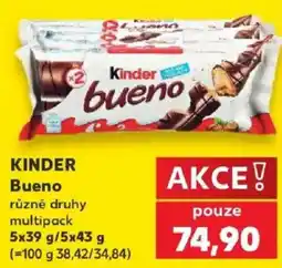 Kaufland Kinder Bueno nabídka