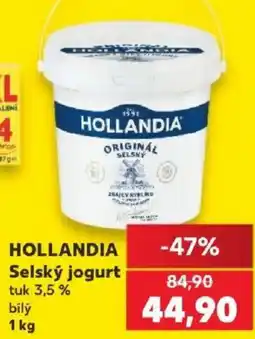 Kaufland Hollandia selský jogurt nabídka