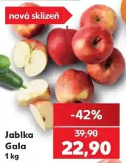 Kaufland Jablká Gala nabídka