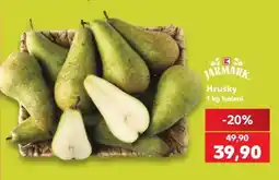 Kaufland Jarmark hrušky nabídka