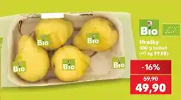 Kaufland Bio Hrušky nabídka