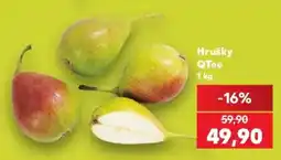Kaufland Qtee hrušky nabídka
