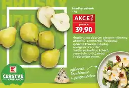 Kaufland Hrušky zelené nabídka