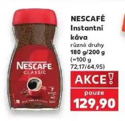 Kaufland Nescafe classic nabídka