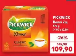 Kaufland Pickwick ranní čaj nabídka