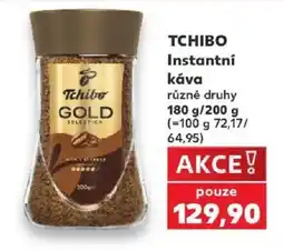 Kaufland Tchibo instantní káva nabídka