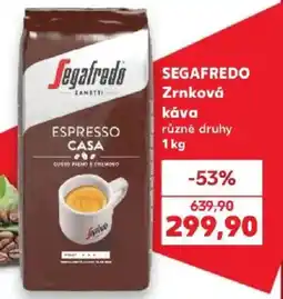 Kaufland Segafredo Zanetti Espresso Casa nabídka