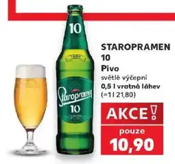 Kaufland Staropramen 10 nabídka