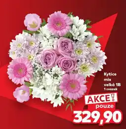 Kaufland Kytice mix velká 1B nabídka