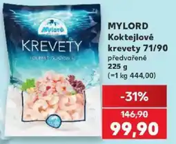 Kaufland Mylord krevety 71/90 nabídka