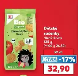 Kaufland Bio Organic Dinkel Apfel Keks nabídka