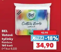 Kaufland Bel vatové tyčinky rainbow nabídka