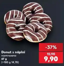 Kaufland Donut s náplní nabídka