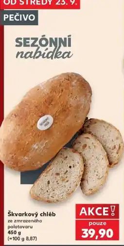 Kaufland Škvarkový chléb nabídka