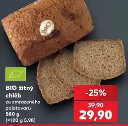 Kaufland BIO žitný chléb nabídka