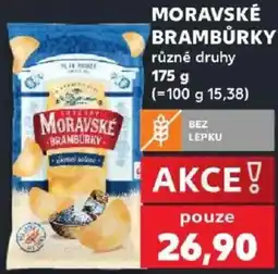Kaufland Moravské brambůrky nabídka