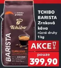 Kaufland Tchibo barista zrnková káva nabídka