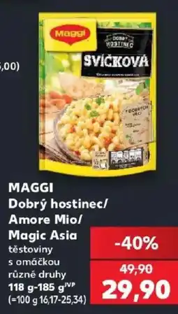 Kaufland Maggi dobrý hostinec/ amore mio/ magic asia nabídka