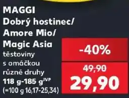Kaufland Maggi dobrý hostinec/ amore mio/ magic asia těstoviny s omáčkou nabídka