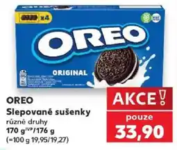 Kaufland Oreo slepované sušenky různé druhy nabídka