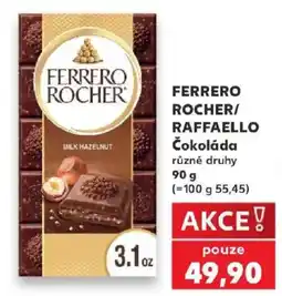 Kaufland Ferrero rocher/raffaello nabídka