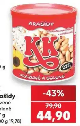 Kaufland KK arašidy nabídka