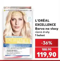 Kaufland L'Oréal Excellence nabídka