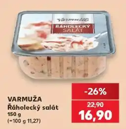 Kaufland Varmuža řáholecký salát nabídka